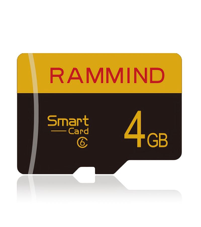Micro SD Storage Class 10 4GB Black And Yellow Card For Digital Camera Computer Speaker Game Console Car DVR - Image 1