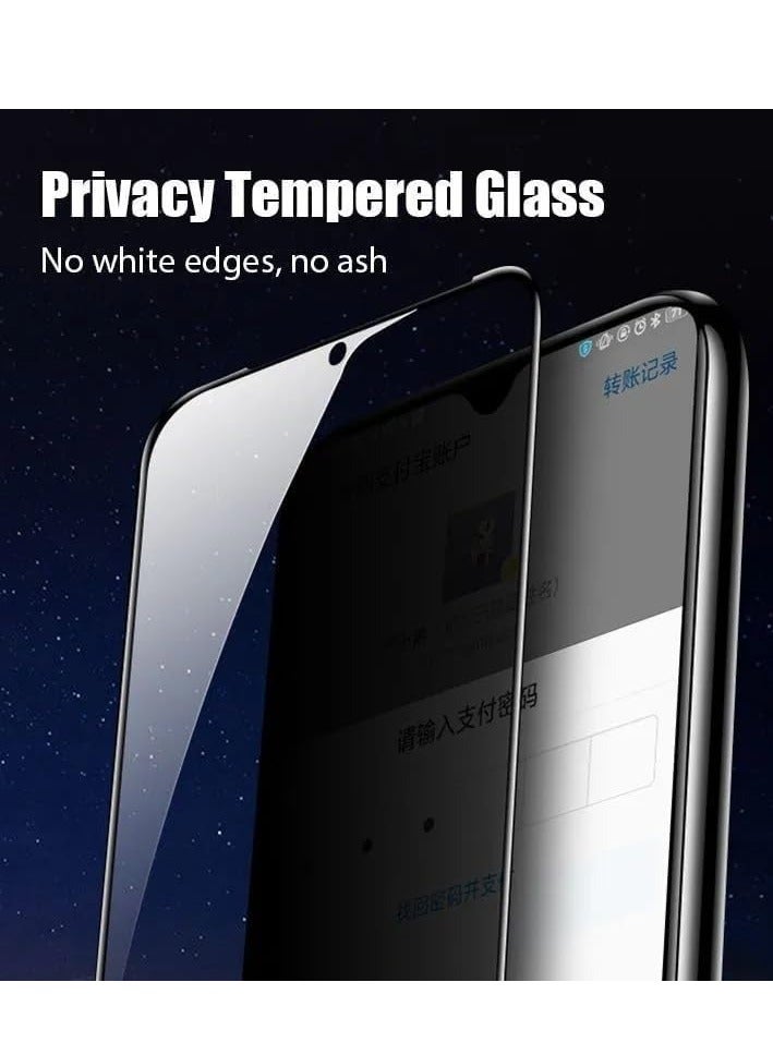 BORTONY Samsung Galaxy A15 Privacy Tempered Glass Anti-Peep 9H Hardness Tempered Glass Anti-Spy Privacy Protector Film for Galaxy A15 4G/5G - Image 2