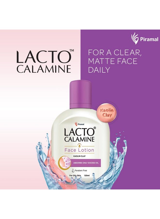 Lacto Calamine Face Lotion | 60 Ml | Daily Moisturizer For Face - Oily Skin | Kaolin Clay, Glycerine & Zinc Oxide | Abosrbs Excess Oil | Fights Pimples, Darkspots & Blackheads | Body Lotion  - Image 2