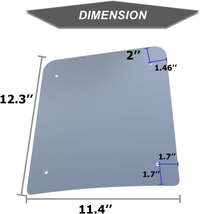 AIRCMT Laser Cut Tour Pak Trunk Inner Base Reinforcement Metal Plate for 2014-2020 Harley Touring Models - Image 4