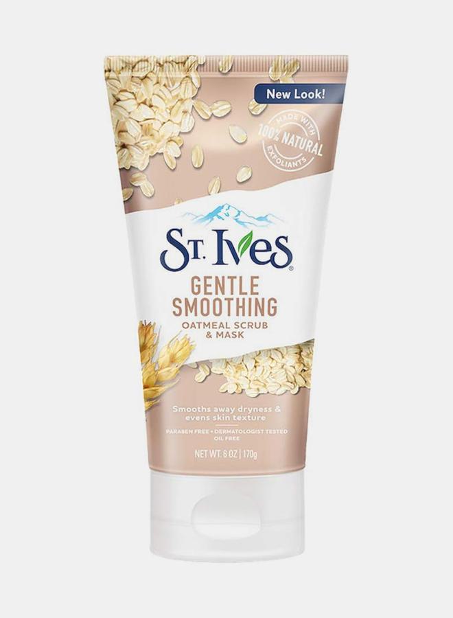 ST. Ives مقشر وقناع لطيف لتنعيم الوجه بالشوفان، 6 أونصة - Image 1