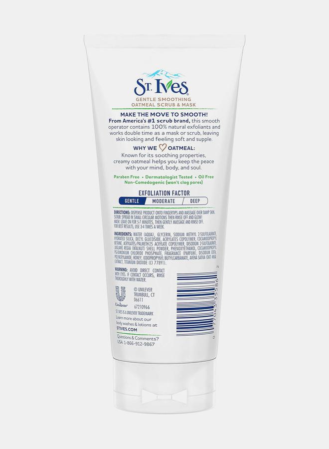 ST. Ives مقشر وقناع لطيف لتنعيم الوجه بالشوفان، 6 أونصة - Image 3