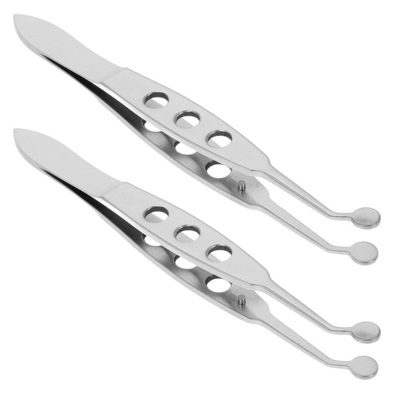 Stainless Steel Meibomian Gland Expressor Eyelid Massage Set 2pcs - Image 2