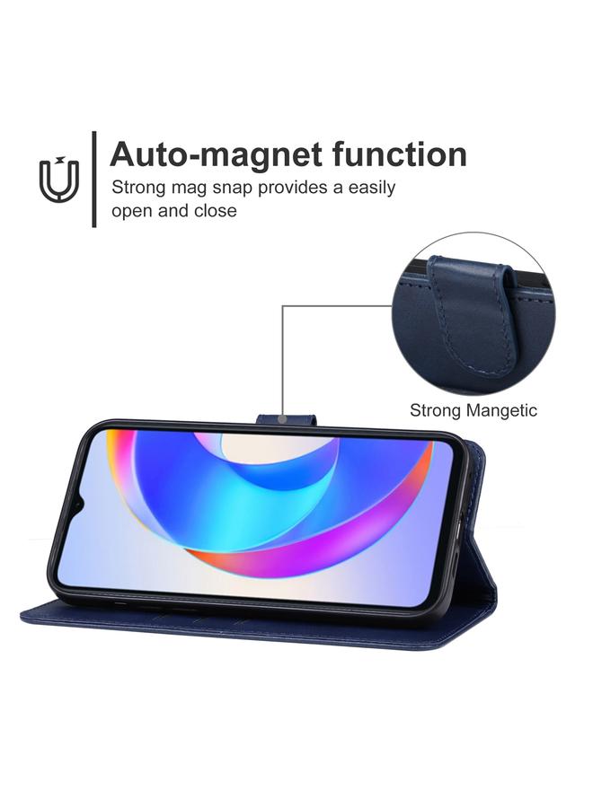 اس-توب جراب هاتف Honor X6a المصنوع من الجلد - Image 4