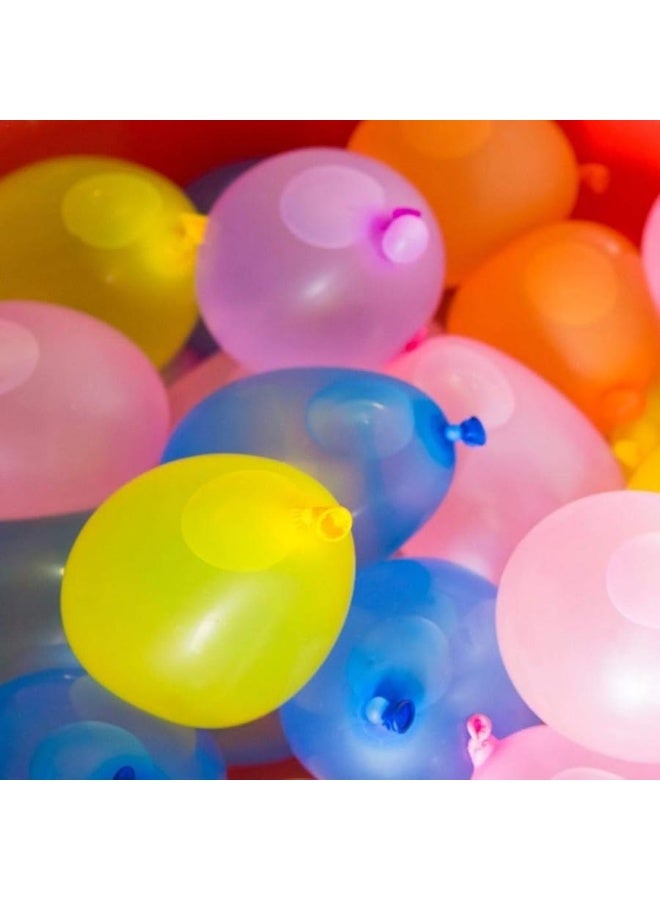 DH 1000 pcs Water Balloons Refill Kit for Water Sports Water Fight + 3 Refill Tools - Image 4