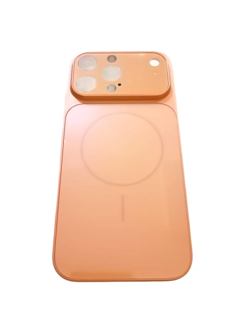 Unipha iPhone 16 Pro Max Protective Case, Matte Glass Lens Protection, Shockproof, Magnetic, with AG Glass Crystal Texture and Supports Wireless Charging - Image 3