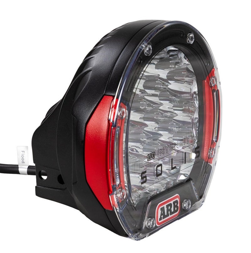ARB Intensity Solis 21 Flood 7” LED Driving Light New GEN2 – SJB21F2, 80W LED Round Off Road Auxiliary Light, 15,729 Raw Lumens, IP68 Waterproof, 4 X 4, Overlanding Off Road Lights - Image 2
