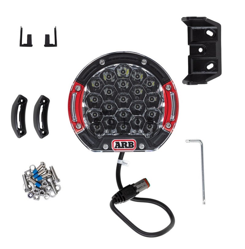 ARB Intensity Solis 21 Flood 7” LED Driving Light New GEN2 – SJB21F2, 80W LED Round Off Road Auxiliary Light, 15,729 Raw Lumens, IP68 Waterproof, 4 X 4, Overlanding Off Road Lights - Image 4