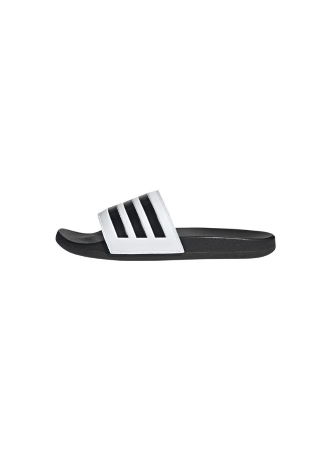adidas أديداس أديليت كومفورت يو أبيض صنادل رياضية للجنسين