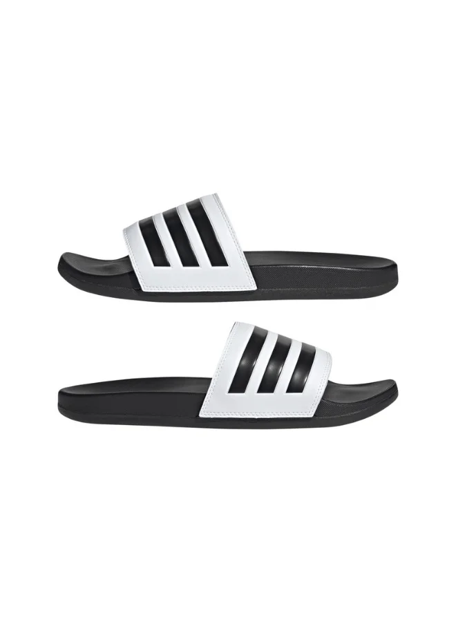 Adidas Adidas Adilette Comfort U White Sportswear Sandals/Slippers For Unisex