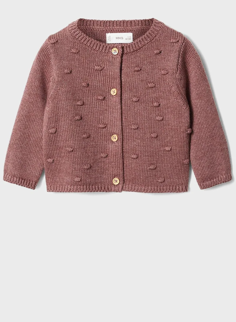 مانجو Infant Knitted Cardigan
