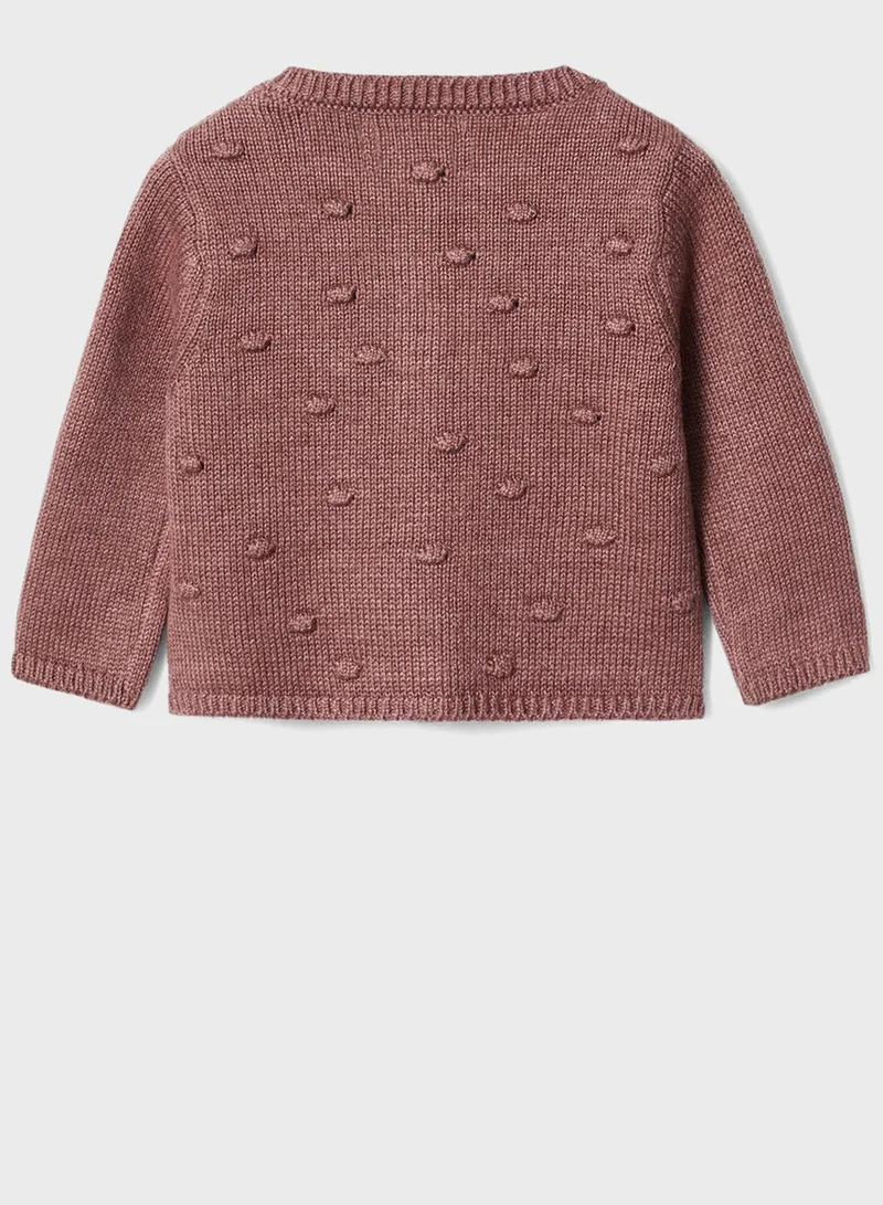 مانجو Infant Knitted Cardigan