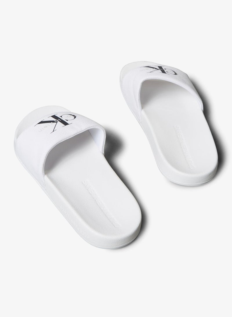 Calvin Klein Jeans Canvas Logo Sliders - Image 4