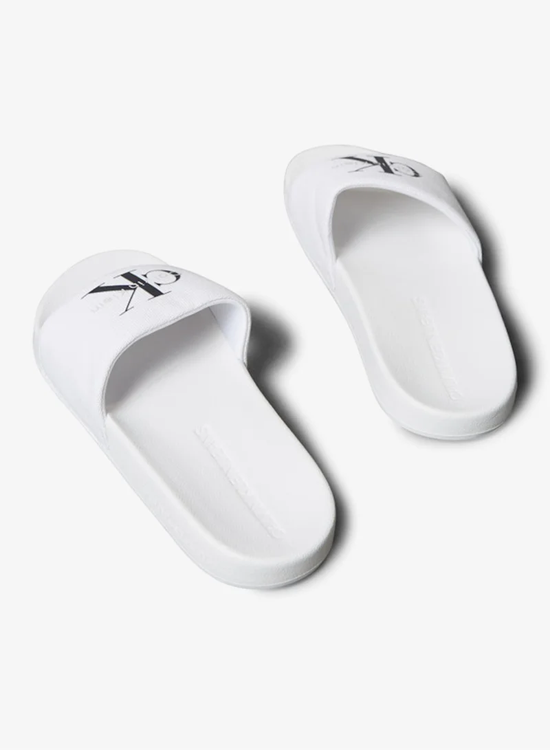 Calvin Klein Jeans  Canvas Logo Sliders for Women | Best Price UAE