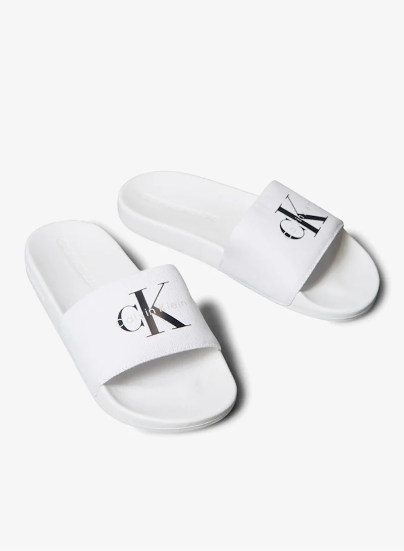 Calvin Klein Jeans  Canvas Logo Sliders for Women | Best Price UAE