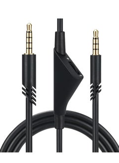 KASTWAVE Cable Adapter for Logitech Astro A10 Gaming Headset Cable Replacement with Volume Control Also for A40/ A40TR Gaming Headset and for Xbox One/ PS4 Controller Long 2.0 M  - Image 1
