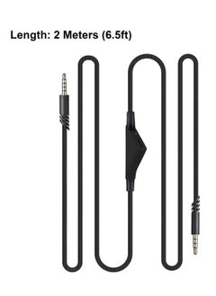 KASTWAVE Cable Adapter for Logitech Astro A10 Gaming Headset Cable Replacement with Volume Control Also for A40/ A40TR Gaming Headset and for Xbox One/ PS4 Controller Long 2.0 M  - Image 4