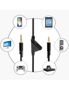KASTWAVE Cable Adapter for Logitech Astro A10 Gaming Headset Cable Replacement with Volume Control Also for A40/ A40TR Gaming Headset and for Xbox One/ PS4 Controller Long 2.0 M  - Image 5