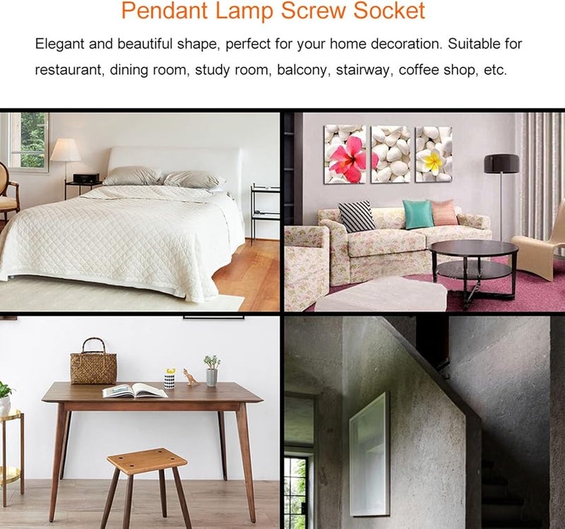 قاعدة حامل ضوء سقف وجدار صناعي كلاسيكي ذهبي E26 E27 تركيبة إضاءة افعلها بنفسك - Image 4