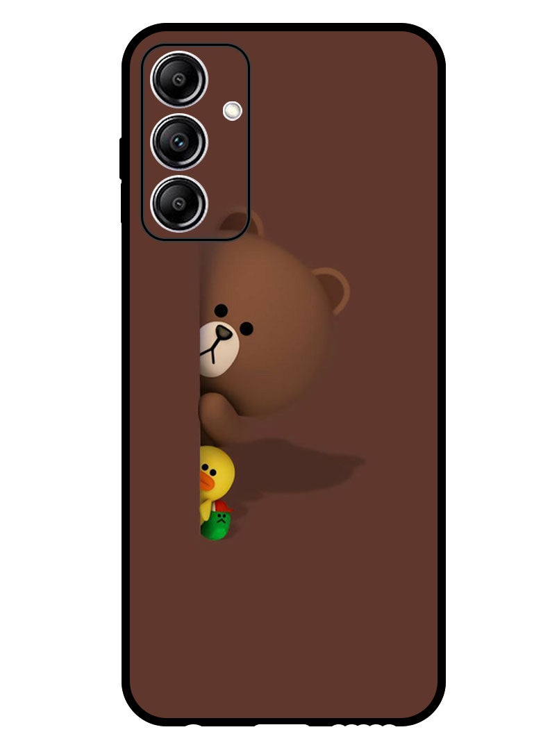 Theodor Protective Case Anti Scratch Shock Proof Bumper Cover For Samsung Galaxy A55 Bear Hiding - Image 1