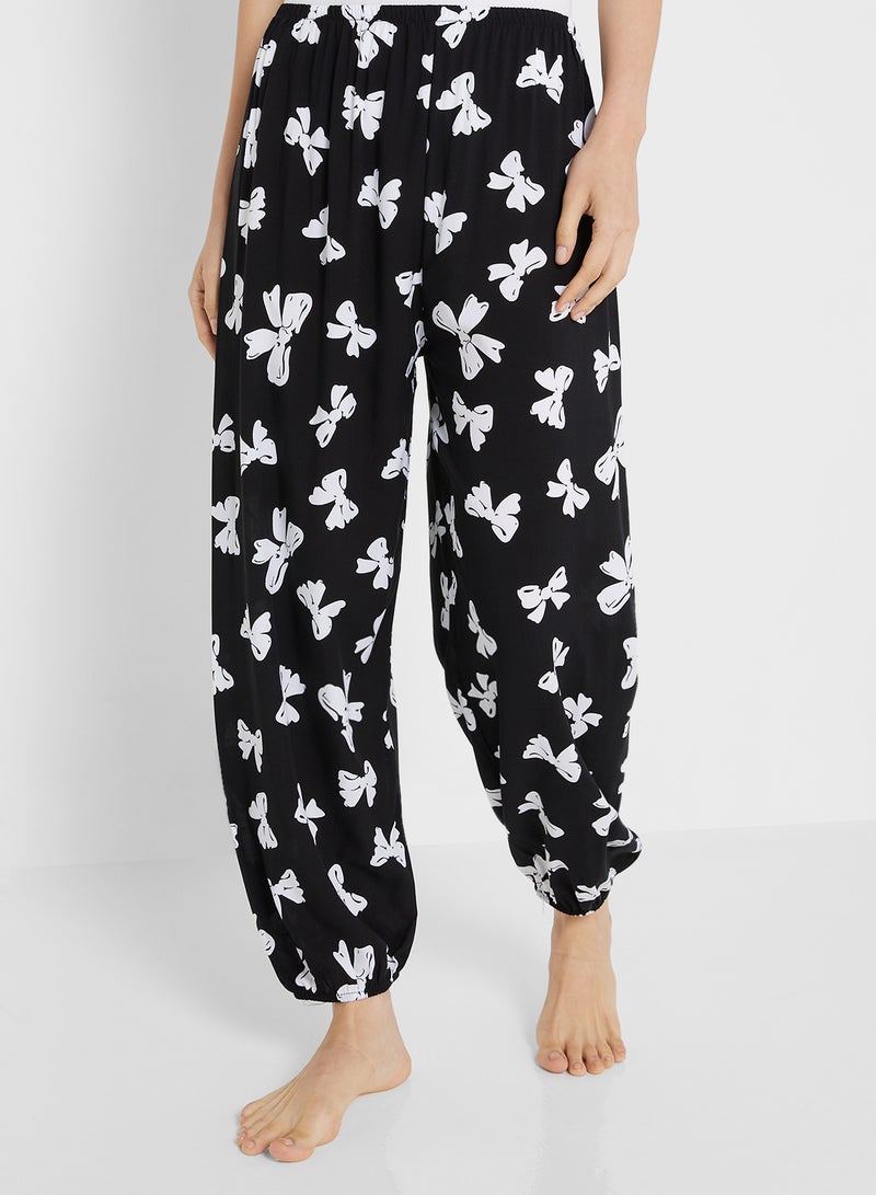 جينجر طقم بيجامة وقميص بطبعة قوس - Image 4