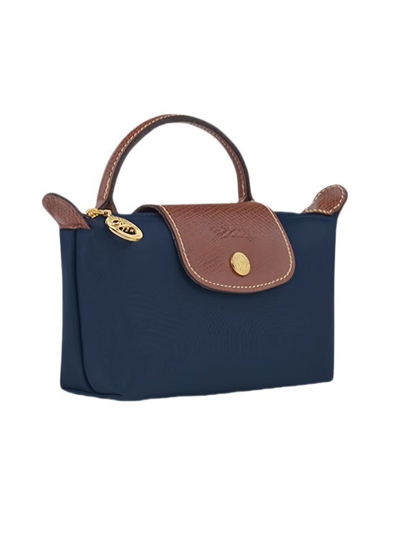 لونج شامب حقيبة يد نسائية ميني من لونشامب لي بلاج، حقيبة كتف كلاسيكية، قطعة أنيقة للخروج - Image 2