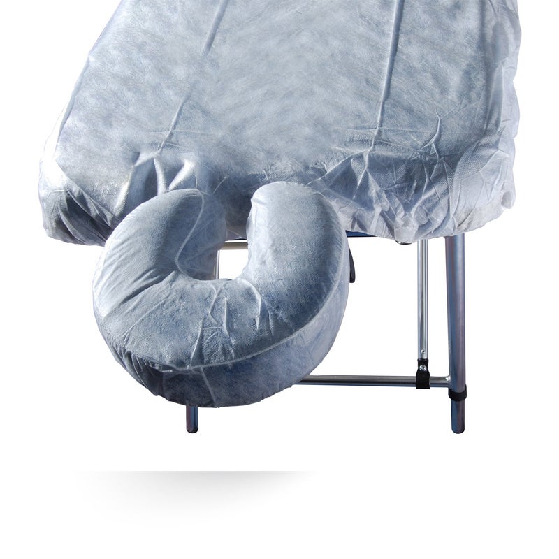 Master Massage Disposable Fitted Soft Headrest Cover for Massage Table Face Pillow Cushion 50 Pcs