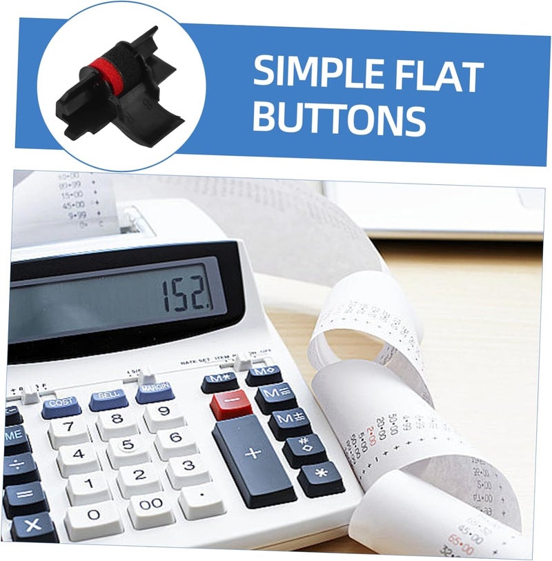 SECFOU 5pcs Dual Roller for Calculators Printing Service Life Fashionable Design Avoid Conditions - Image 4