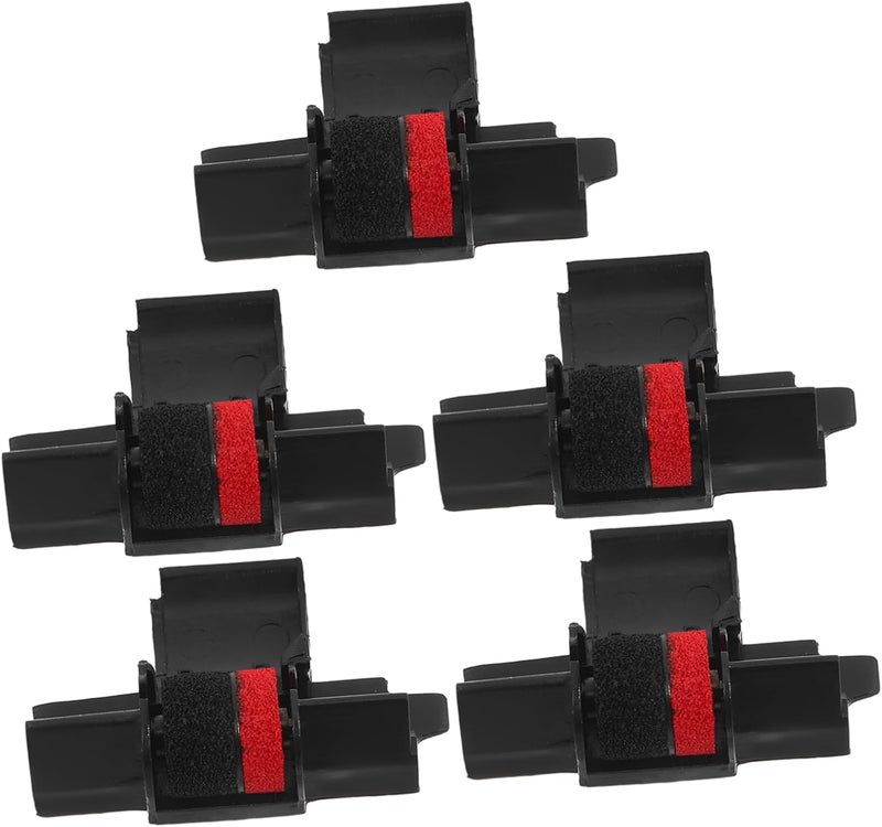 SECFOU 5pcs Dual Roller for Calculators Printing Service Life Fashionable Design Avoid Conditions - Image 1