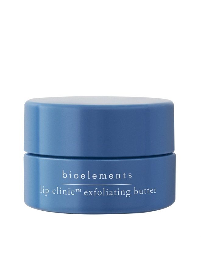 Bioelements Lip Clinic Exfoliating Butter - 0.33 fl oz - Overnight Smoothing Treatment with AHAs, Lipids, Shea & Mango Butter - Vegan, Gluten Free - Never Tested on Animals - Image 1