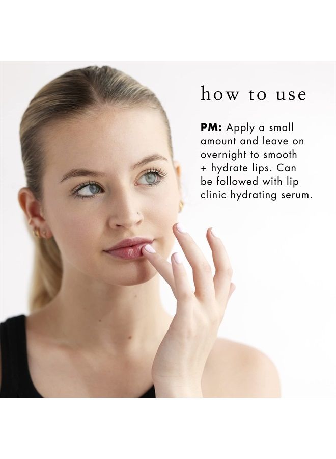 Bioelements Lip Clinic Exfoliating Butter - 0.33 fl oz - Overnight Smoothing Treatment with AHAs, Lipids, Shea & Mango Butter - Vegan, Gluten Free - Never Tested on Animals - Image 4