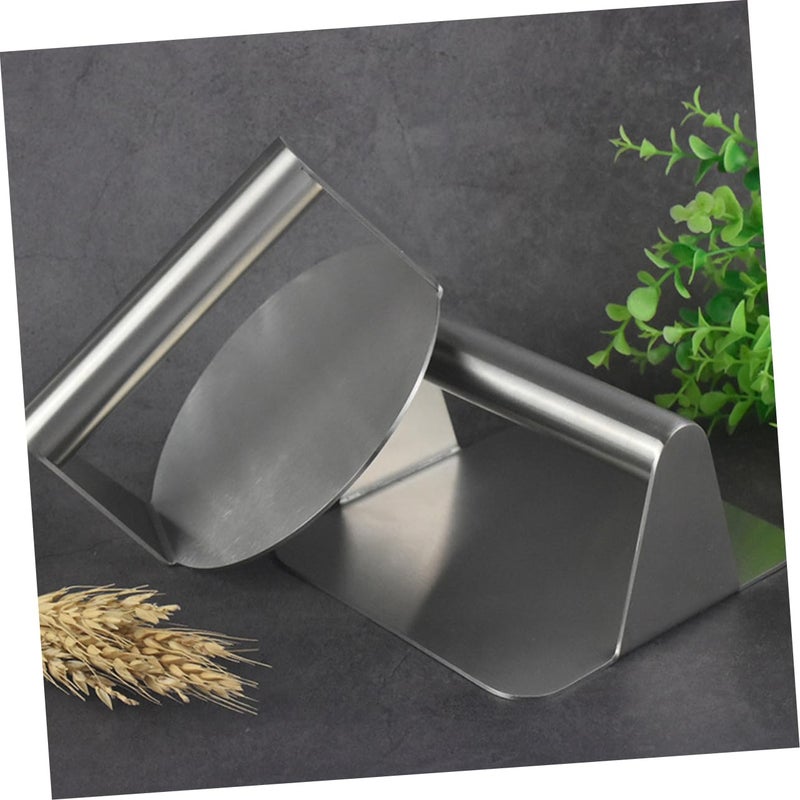 Stainless Steel Burger Press Patty Maker Heavy Duty Kitchen Tool for Grilling - Image 4