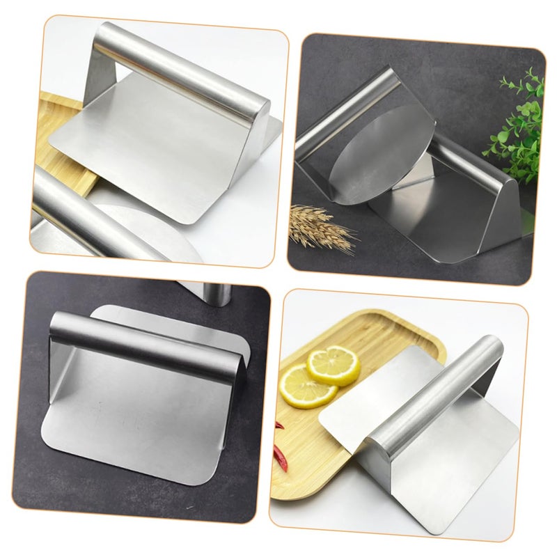 Stainless Steel Burger Press Patty Maker Heavy Duty Kitchen Tool for Grilling - Image 5