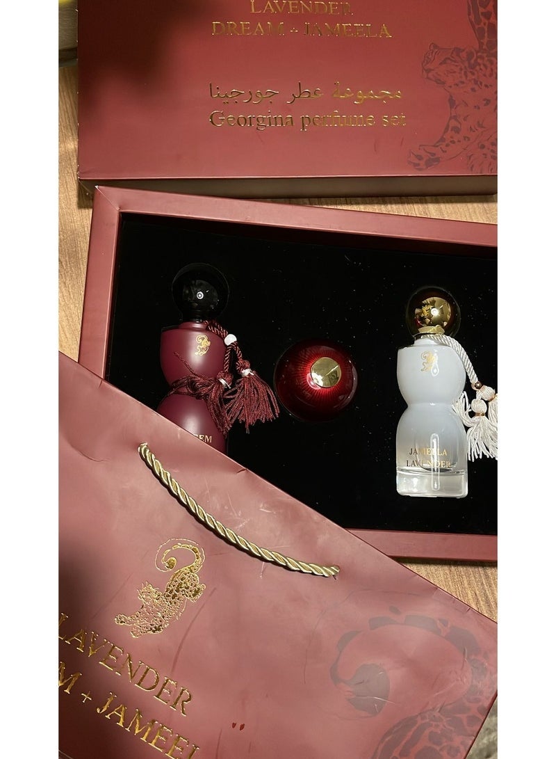 Lavender Georgina perfume set DREAM + JAMEELA 75 ML *2 - Image 4