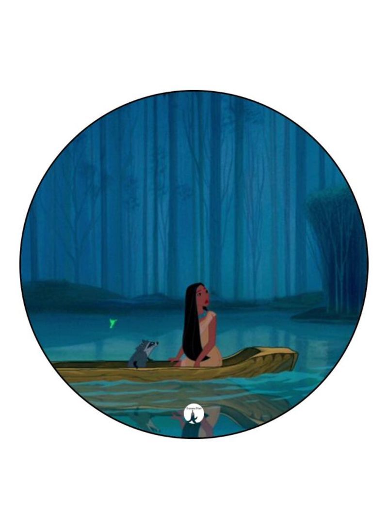 Disney Printed Mouse Pad  Blue/Grey/Yellow