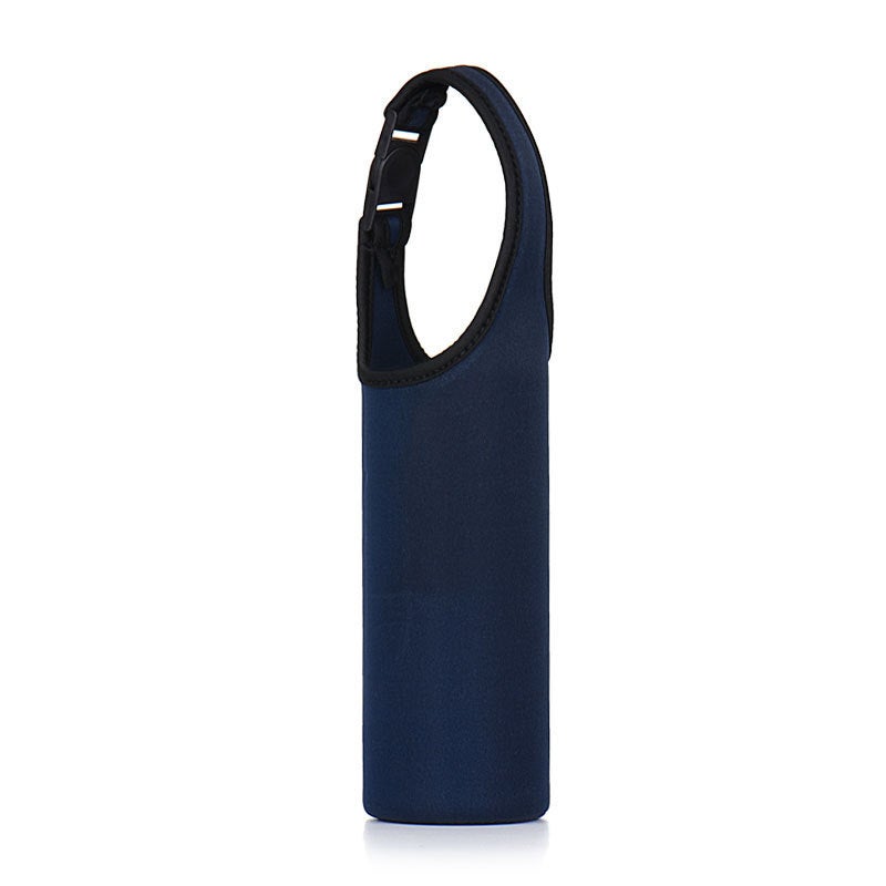 Insulated Cartoon Cup Sleeve Neoprene Simple Design Solid Navy blue 