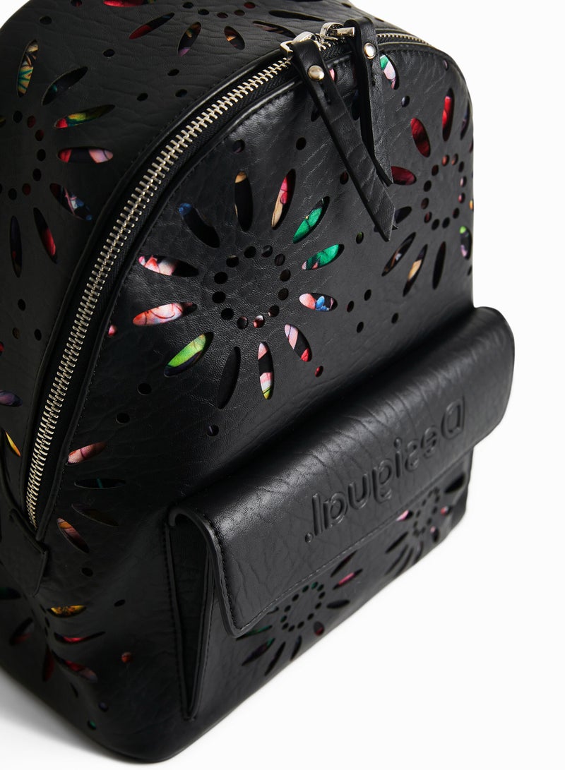 Desigual Small die-cut backpack - Image 3