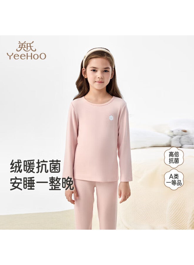 Yeehoo Children's Autumn Thermal Underwear Set Boys Girls Sleepwear Warm Homewear Baby Fall Winter Edition - Image 1