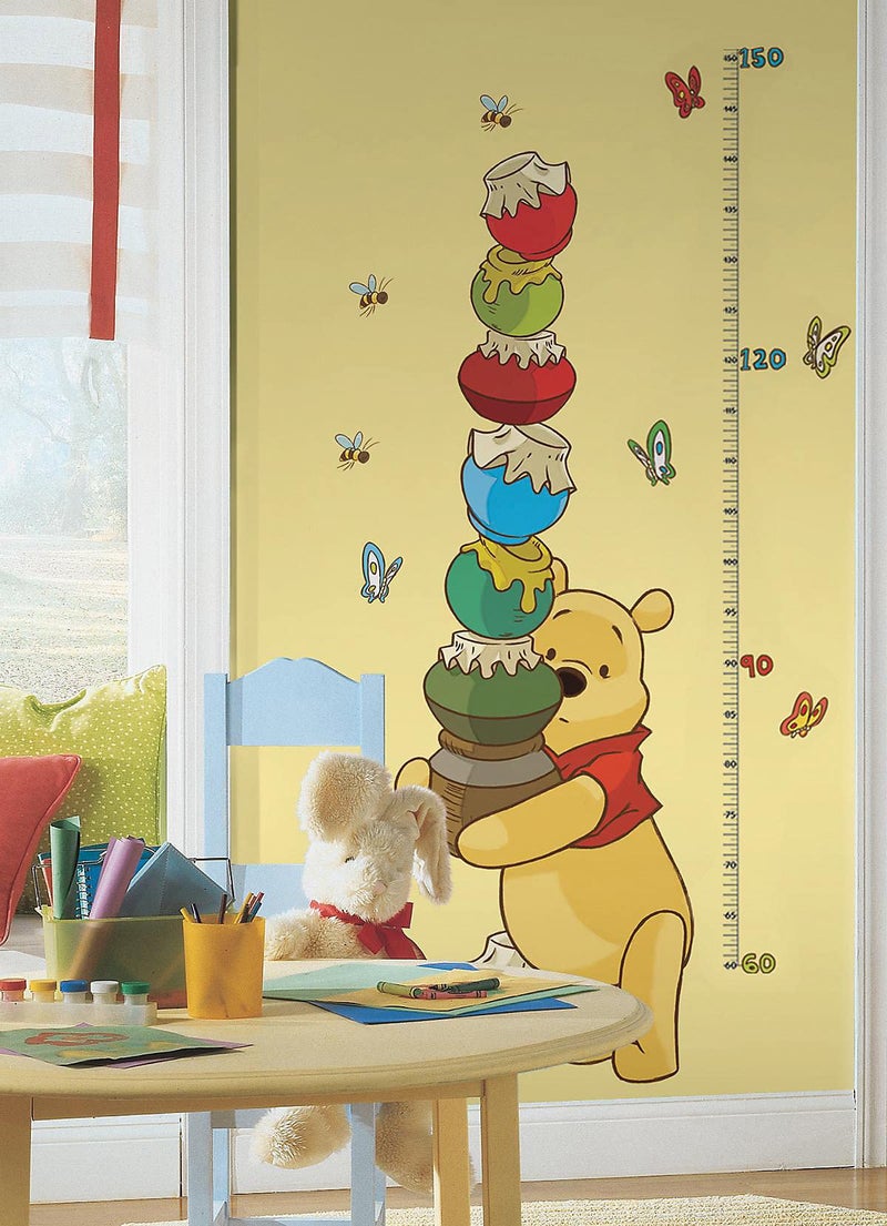 Disney RoomMates Growth Chart RMK1501GC: Winnie Pooh Peel & Stick Inches - Image 2