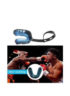 SYOSI 2Pcs Football Mouth Guard with Strap, Soft Youth Mouth Guard Football Mouthpiece, Professional Mouth Guard Sports for Boxing, MMA, Lacrosse Goggles, Rugby & Basketball  - Image 5