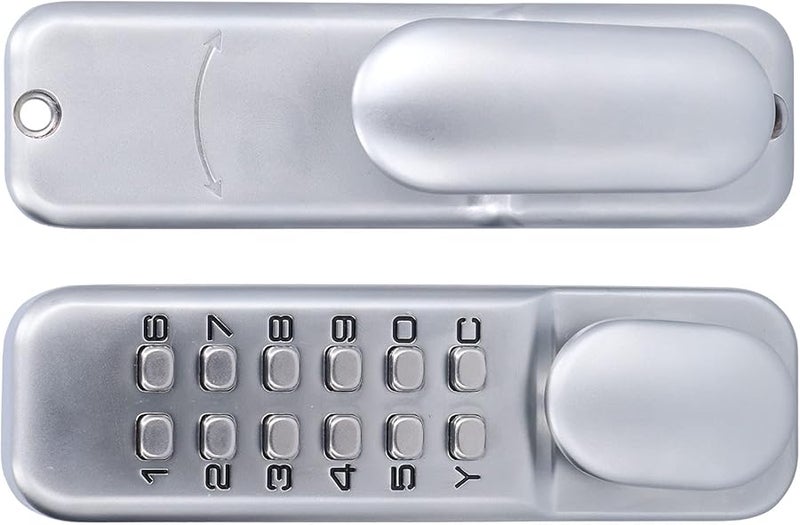 Zinc Alloy Mechanical Password Lock Keyless Entry Anti Theft Security For Indoor Outdoor Use - Image 5
