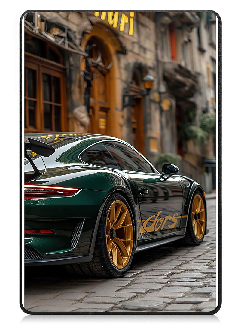 Theodor Protective Flip Case For OnePlus Pad 2 (2024) & OnePlus Pad Pro (2024) With Trifold Stand Auto Wake Sleep Shockproof Cover Car (11) - Image 1