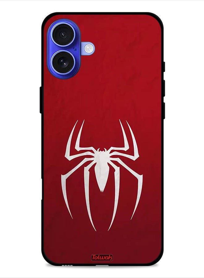 Tolwak Apple iPhone 16 Protective Case Cover Spider Icon - Image 1