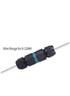 KASTWAVE IP68 Waterproof Junction Box M20 Outdoor Electrical Cable Connectors 2 Way 3 Pin for Quick Repair Extender Power Wire Cord Range 9~12mm (5 Pack)  - Image 3