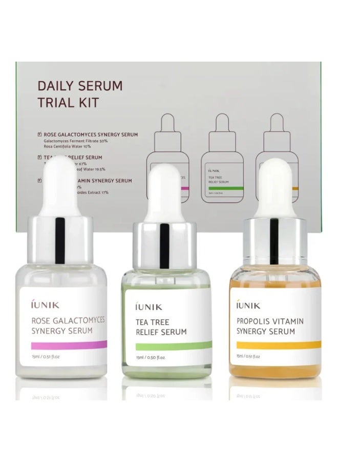 IUNIK's best-selling range consists of serums designed to improve your skin's health.
