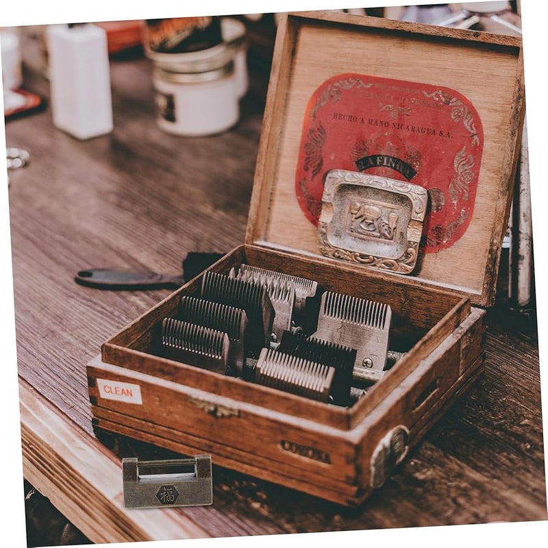 Antique Padlocks And Keys Set Of 5 For Vintage Box Cabinets Jewelry Collectibles - Image 3