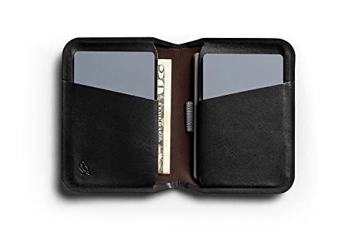 Bellroy Apex Slim Sleeve Slim Bifold Leather Wallet RFID Protected Raven - Image 3