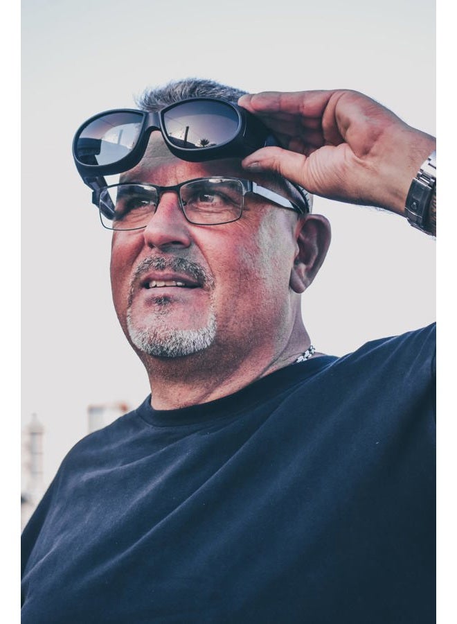 Global Vision نظارات أمان للدراجات النارية من أوتفتر 24 ساعة مع عدسات فوتوكروميك ANSI Z87.1+ - Image 4