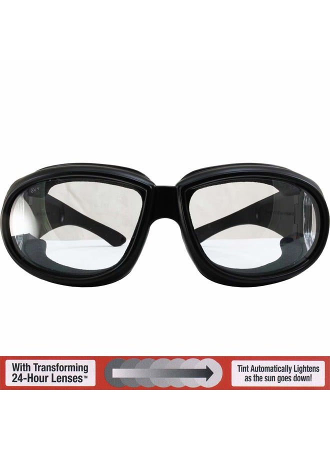 Global Vision نظارات أمان للدراجات النارية من أوتفتر 24 ساعة مع عدسات فوتوكروميك ANSI Z87.1+ - Image 3