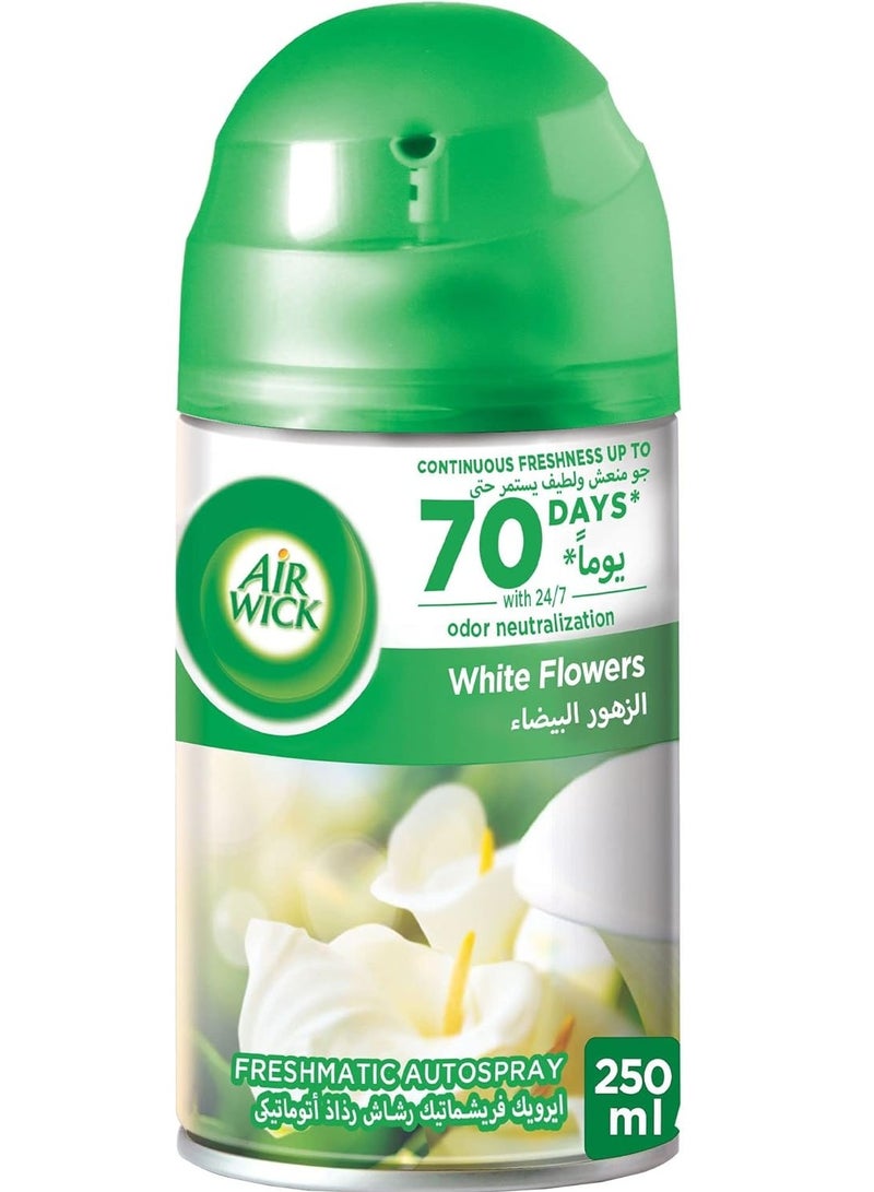 أير ويك بخاخ معطر فريشماتيك أوتوسبراي برائحة الزهور البيضاء 250 مل - Image 1